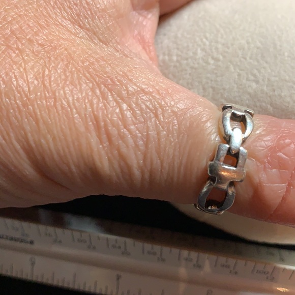 Sterling silver ring - Picture 4 of 6